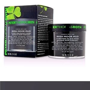 PETER THOMAS ROTH Irish Moor Mud Purifying Black Mask Large Size 5oz New in Box